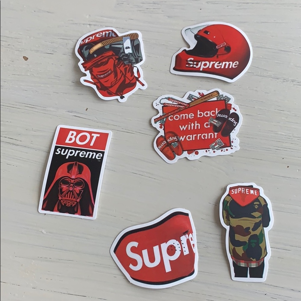 Laptop and water bottle stickers